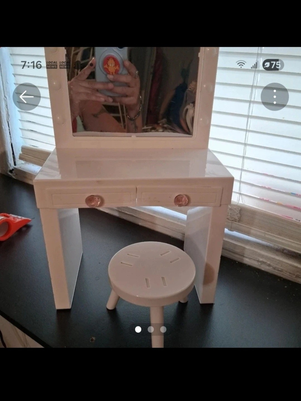 18in Doll Vanity Set
